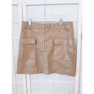 Zara skirt suede